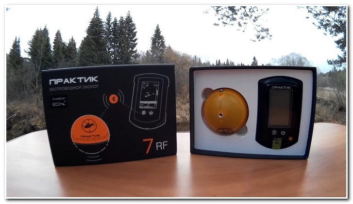Обзор беспроводных эхолотов «практик 7»