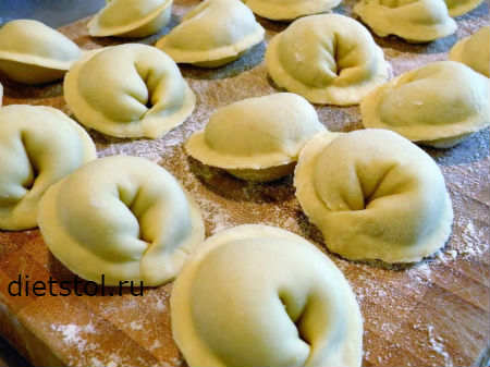 Пельмени из щуки