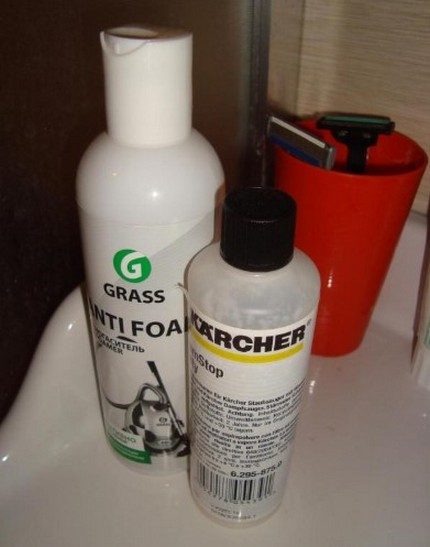 Пеногаситель для пылесоса: для чего нужен, типы, популярные средства