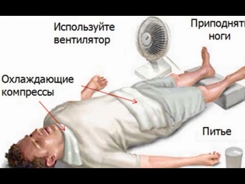 Первая помощь при тепловом и солнечном ударе