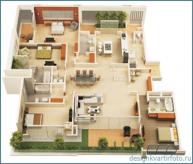 Планировка дома, фото подборка