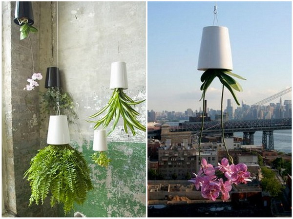 Подвесной сад на даче своими руками