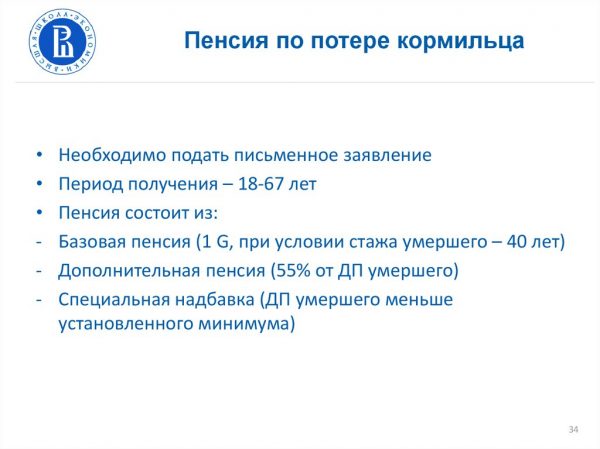 Пособие по потере кормильца в 2019 году: размер и последние изменения