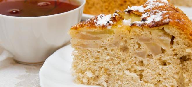 Постная шарлотка с яблоками: рецепты, как приготовить, очень вкусно