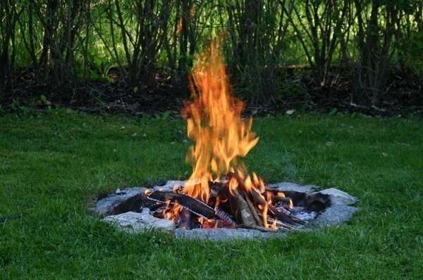 Правила разведения костра в лесу