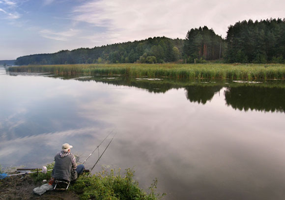 При каком ветре не клюет рыба?