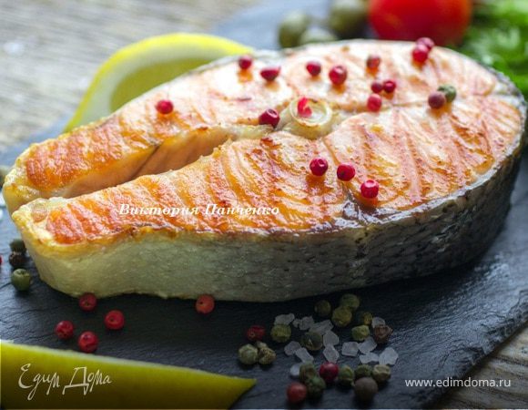Приготовление рыбы на сковороде-гриль