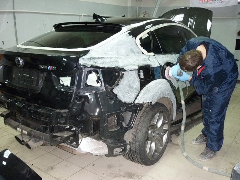 Рихтовка кузова автомобиля