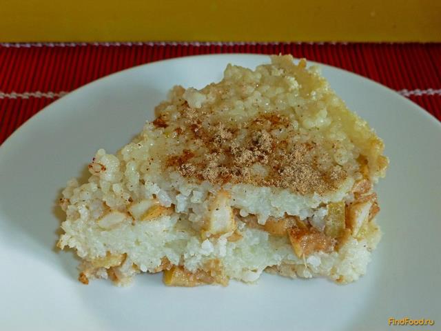 Рисовая запеканка с яблоками в духовке: рецепты с фото, вариант с творогом