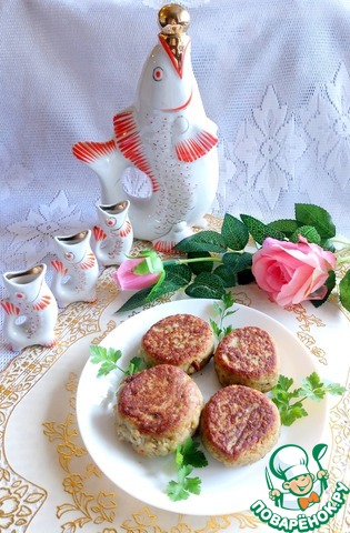 Рыбные котлеты из карася