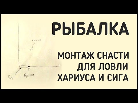 Снасти для ловли хариуса