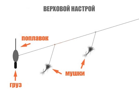 Снасти для ловли хариуса