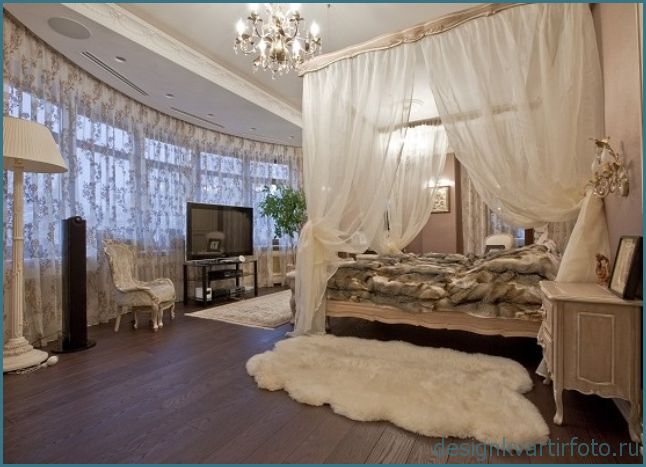 Спальня в классическом стиле, фото подборка