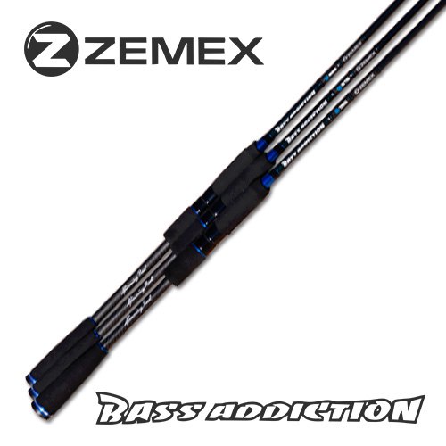 Спиннинги zemex bass addiction