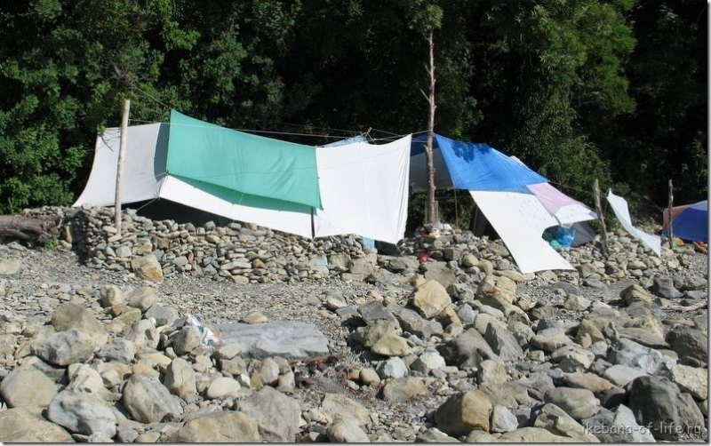 Список вещей в поход с палатками