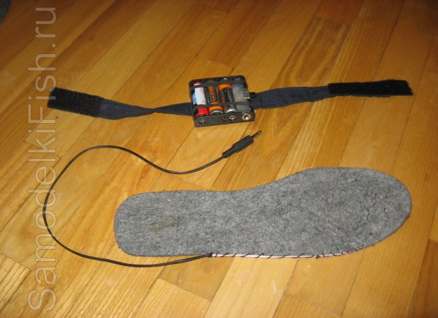 Стельки с подогревом своими руками