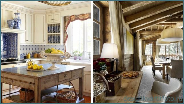 Стиль кантри в интерьере, фото подборка