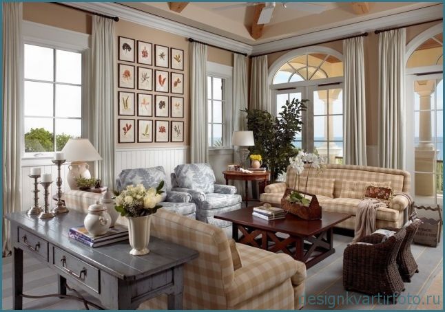 Стиль кантри в интерьере, фото подборка