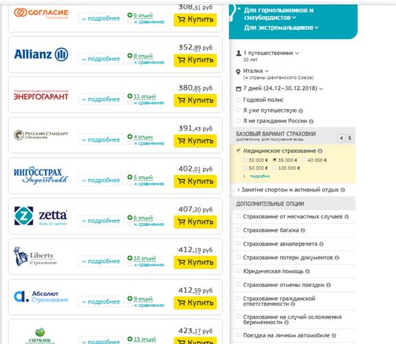 Страхование в тез тур: страховка от невыезда и медицинская страховка