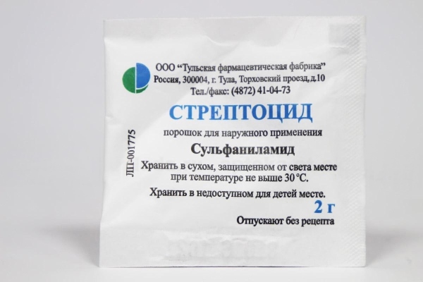 Стрептоцид от прыщей: как использовать мазь и порошок