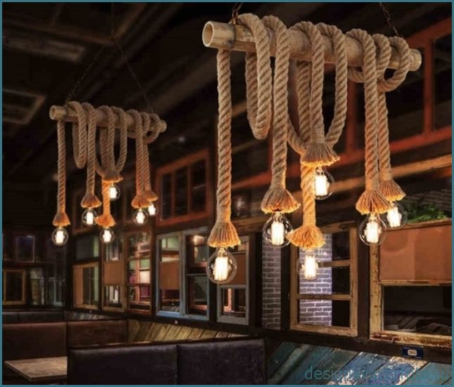 Светильники в стиле лофт, фото подборка