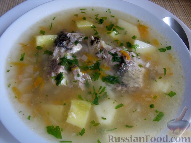 Уха из карася