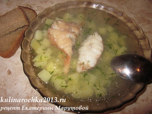 Уха из окуня