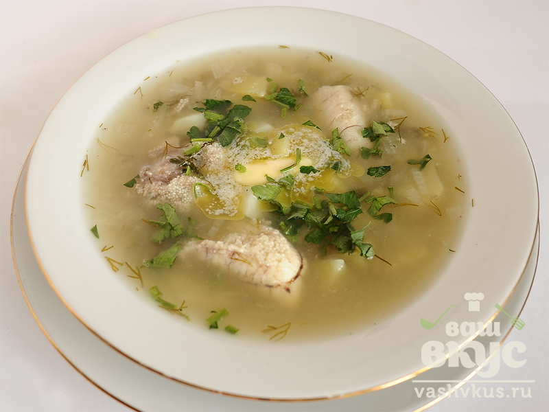 Уха из окуня