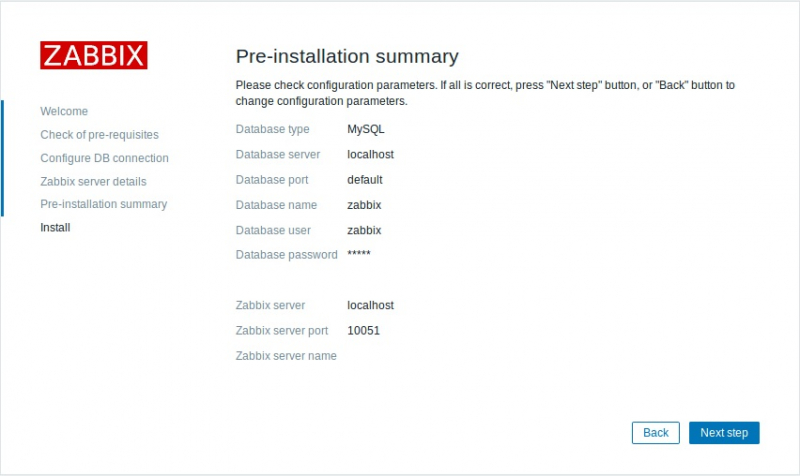 Установка и настройка zabbix 4.0