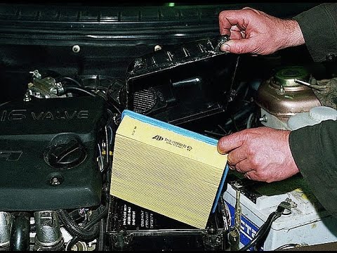 Установка воздушного фильтра на ваз 2110, 2114