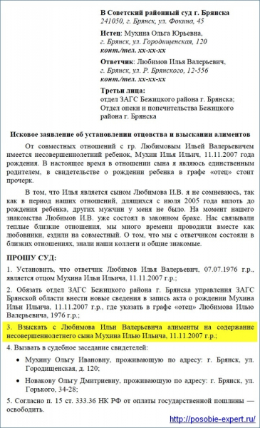 Установление отцовства в судебном порядке и в органах загса: пошаговая инструкция