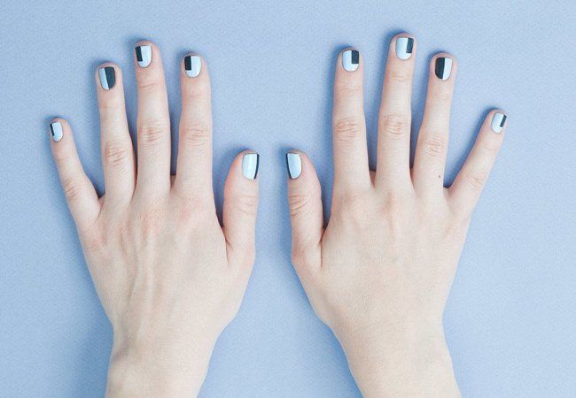 Видео: маникюр с помощью скотча, разнообразные рисунки и фигуры