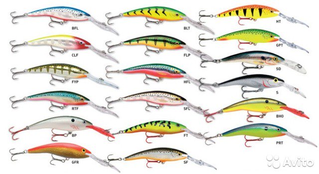 Воблеры rapala