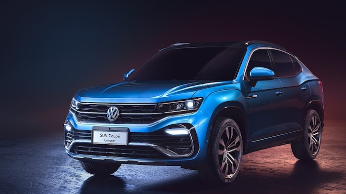 Volkswagen представил новинку cross coupe concept