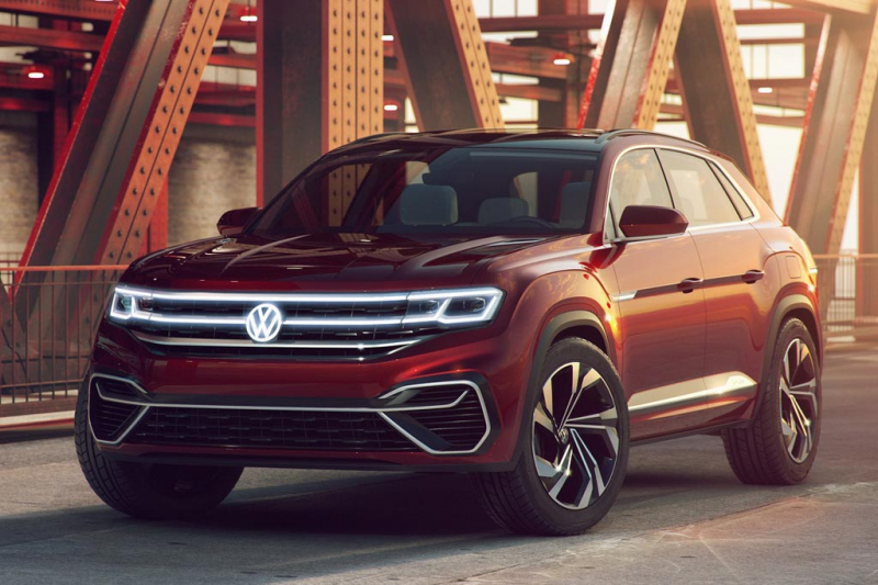 Volkswagen представил новинку cross coupe concept