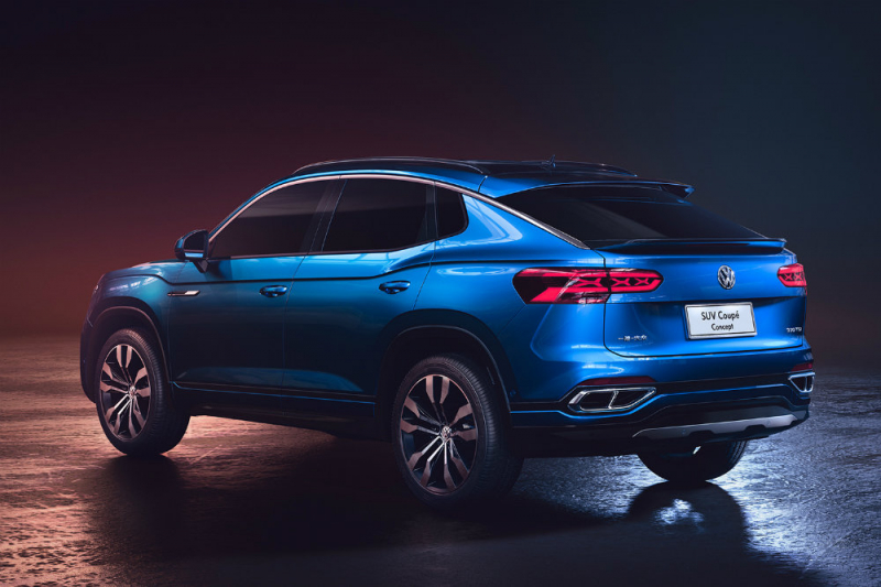 Volkswagen представил новинку cross coupe concept