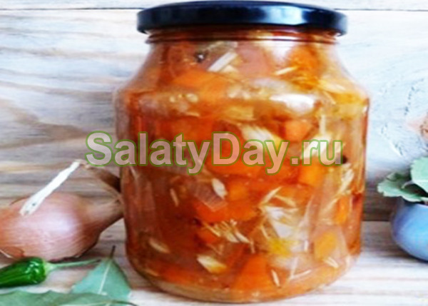 Закуска на зиму с рыбой скумбрия