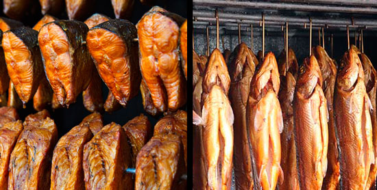 Засолка рыбы для копчения