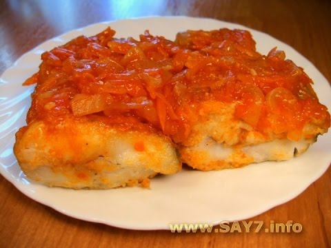 Жареная рыба под маринадом